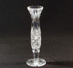 Broušené sklo - váza 18 cm - Broušené sklo - Ostatní brus