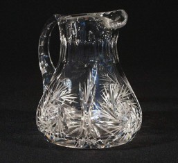 Broušené sklo -džbán 0,5 l - Broušené sklo - Ostatní brus