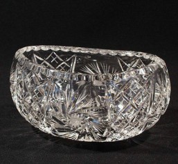 Broušené sklo -jandina 18 cm - Broušené sklo - Ostatní brus