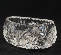 Broušené sklo -jandina 15,5 cm - Broušené sklo - Ostatní brus