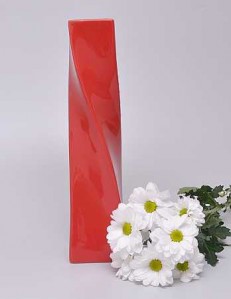 porcelánová váza Twist - Moderní bytové doplňky - porcelán