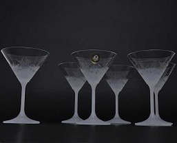 sklenice na Martini -210 ml - Sklo - ozdobné sklo