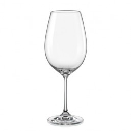Bar - sklenice na víno - 4 ks - Sklo - Čiré nápojové sklo