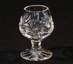Broušené sklo - sklenice - brendy - 35 ml - Broušené sklo - Ostatní brus