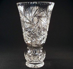 váza 30,5 cm - Broušené sklo - Ostatní brus