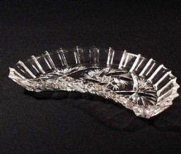 Broušené sklo -miska na kosti 20 cm - Broušené sklo - Ostatní brus