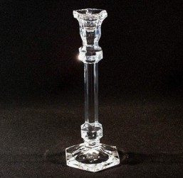 Broušené sklo - svícen 24 cm - Broušené sklo - Ostatní brus