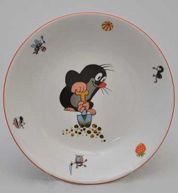 hluboký talíř Krtek 29677 - Dětský porcelán