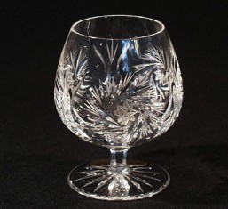 Broušené sklo - sklenice -  brendy - 230 ml - Broušené sklo - Ostatní brus