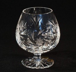 Broušené sklo - sklenice -  brendy - 300 ml - Broušené sklo - Ostatní brus