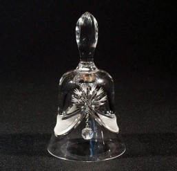 Broušené sklo - zvonek 12,4 cm - Broušené sklo - Ostatní brus