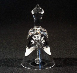 Broušené sklo - zvonek 12,8 cm - Broušené sklo - Ostatní brus