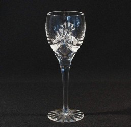Broušené sklo - sklenice - víno - 150  ml - Broušené sklo - Ostatní brus